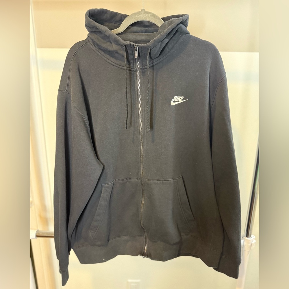 Nike Charcoal Full-Zip Hoodie